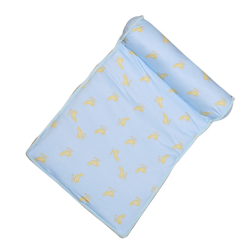Pet Cooling Mat with Pillow Washable Ice Silk Summer Pet