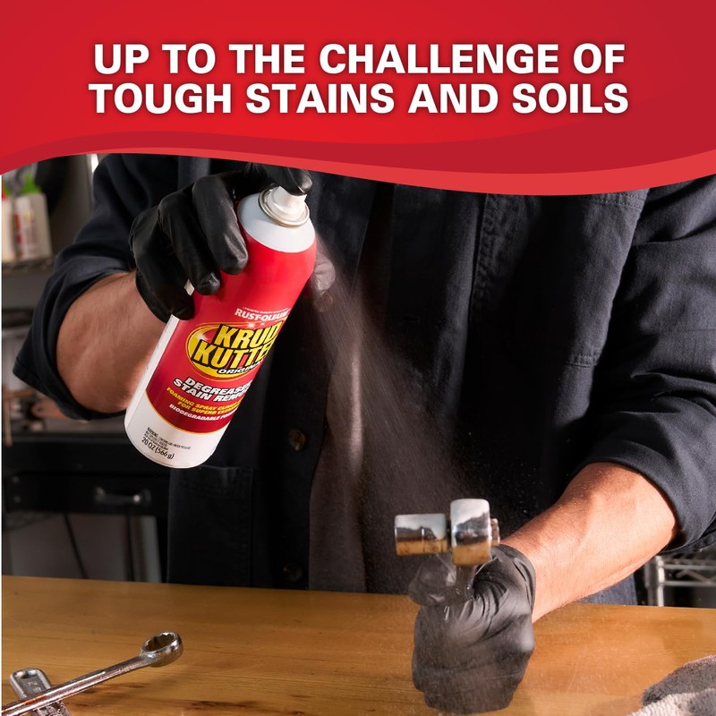 Krud Kutter 339798 Original Concentrated Cleaner/Degreaser Stain Remover Aerosol, 20