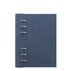 Filofax Clipbook Architexture PER Notebook Blue Suede Blue A6 Faux