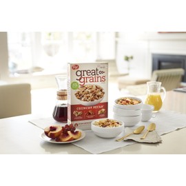 Post Great Grains Crunchy Pecan Whole Grain Cereal, 16-Ounce Boxes (Pack of 7)