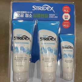 Stridex hypoallergenic cleansing foam 150ml x 2 +50ml - Traders / 스트라이덱스 저자극 클렌징폼150ml x 2 +50ml - 트레이더스