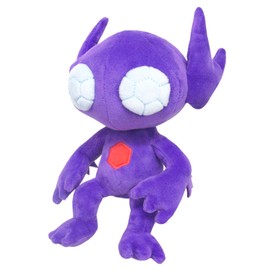 Sanei Boeki PP145 Pokémon All Star Collection Plush Toy, Sableye, Size S, W 4.7 x D 3.5 x H 7.5 Inches (12 x 9 x 19 cm)