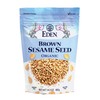 Eden Organic Brown Sesame Seed, Unhulled & Raw, 14.2 oz