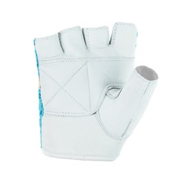 Send Sports Mesh Knit X Grip Training Gloves, STRONG GRIP TRAINING GYM GLOVES WORKOUT BODYBUILDING STRENGTH POWER (Light Blue, Large)