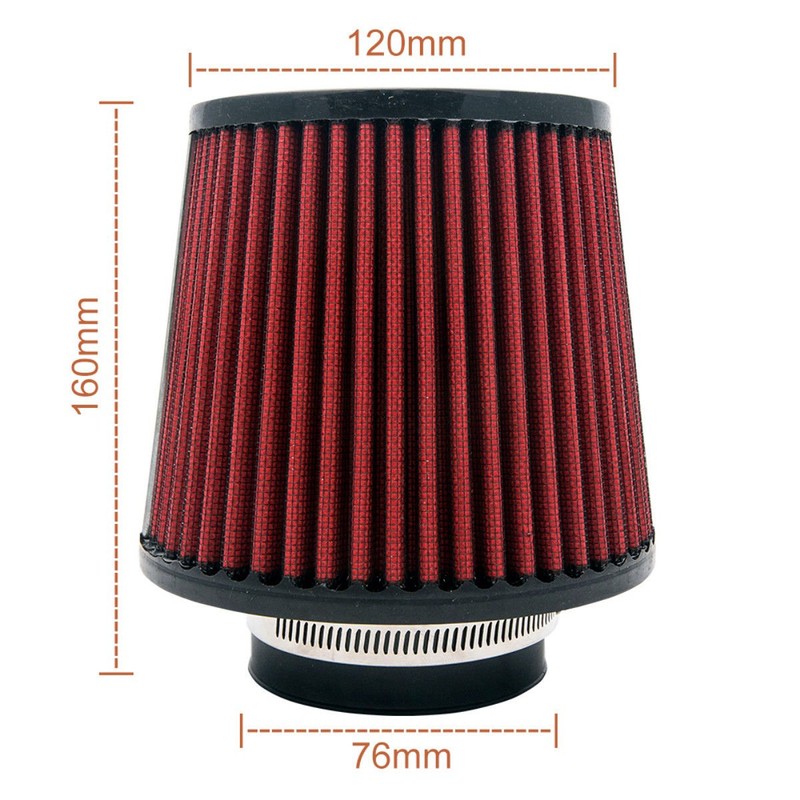 Maso 39093 Universal Air Filter for 76mm Intake Induction Kit