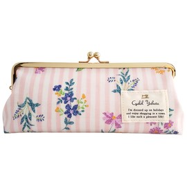 Charail Yahata Pen Case, LC, Large Capacity, Pen Holder, Large Capacity, Pencil Case, Cosmetic Pouch, Floral Pattern, Adult, High School Students, College Students, Office, Cute, Stylish, Gift, Made