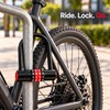 Combination U-Lock with Keyless Combination – Zinc Alloy Extended Shackle