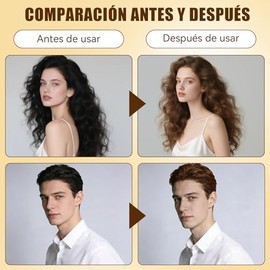 Hair Dye Shampoo, Shampoo Hair Dye, Champú Tinte Instantáneo 4 En 1, Suave y delicado, Cobertura de Canas, larga duración, Adecuado Para HombresY muje