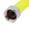 sourcingmap 0.5M Length 304 Stainless Steel Female Thread Flexible Gas