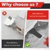 4pcs Reciprocating Saw Scraper Blade, Heavy Duty High Carbon Steel