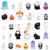 FINGOOO 40 Pcs Halloween Resin Ornament, Halloween Tableware Assorted Pumpkin,