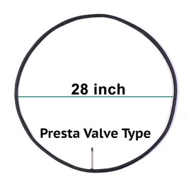 CALPALMY AR-PRO 28 700x20-25C Road Bike Replacement Inner Tubes Presta Valve 42mm for Road Bikes with Tire Size of 700c x 20, 23, and 25 (6 Inner Tubes with 2 Tire Levers)