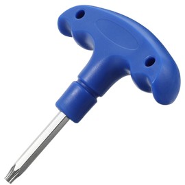 Golf Wrench, Driver Adjustment Tool Adjustable Golf Tool with Ergonomic Plastic Handle, Stainless Steel Golf Driver Tool, Golf Club Adjustment Head Tool for Golf Club Driver Shaft Adapter (blue)