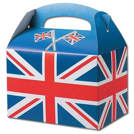 Union Jack Party Boxes (Pack of 6)