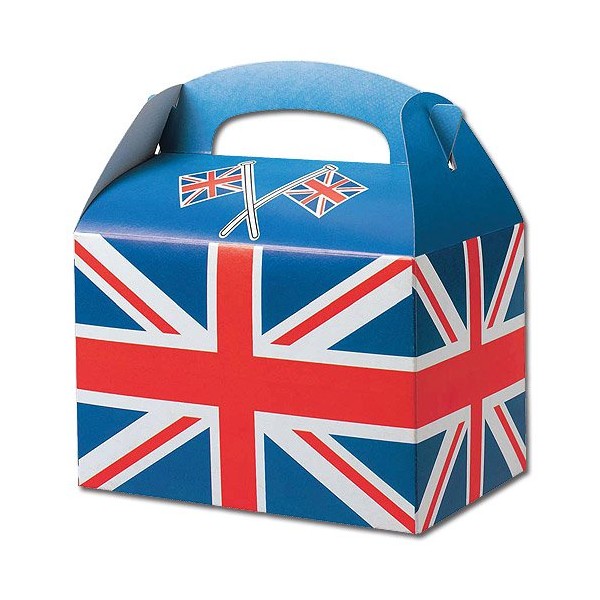 Union Jack Party Boxes (Pack of 6)