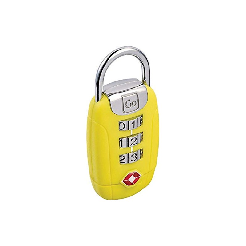 Go Travel Big Dial Twist 'n' Set Easy Read Combination