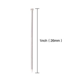 3500 Pieces Head Pins Fine Satin Pin Dressmaker Pins for Crafting Making, Sewing, Length 26 mm