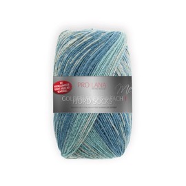Pro Lana Fjord Socks Colour 196, Sock Wool Pattern Forming, Wool Norwegian Pattern for Knitting, 100 g, 400 m
