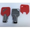 SafeCo Brands FEO-K1 Elevator Key Fire Service Red Keys 2-Red