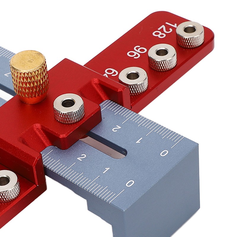 Cabinet Hardware Jig Accurate Fast Small Woodworking Drilling Guide Tool