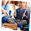 ERINGOGO 2 Sets Orff Instrument Musical Percussion Instrument Wooden Block