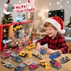 Advent Calendar 2025 Alloy Car Toys for Kids Advent Countdown