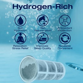 H&G Hydrogen Bath Bomb Beads, H2 Hydrogen Water for Soaking Spa, Bath, Foot Soak, Hot Tub – Deep Hydration, Skin Brightening, Anti-Aging, Relaxation 2Packs