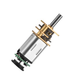 DC6V 2W GBMQ GM12BY20 Gear Motor with Magnetic Coded Disc Hall Encoder for Electronic Locks DIY Toy Cars (6V 70RPM)