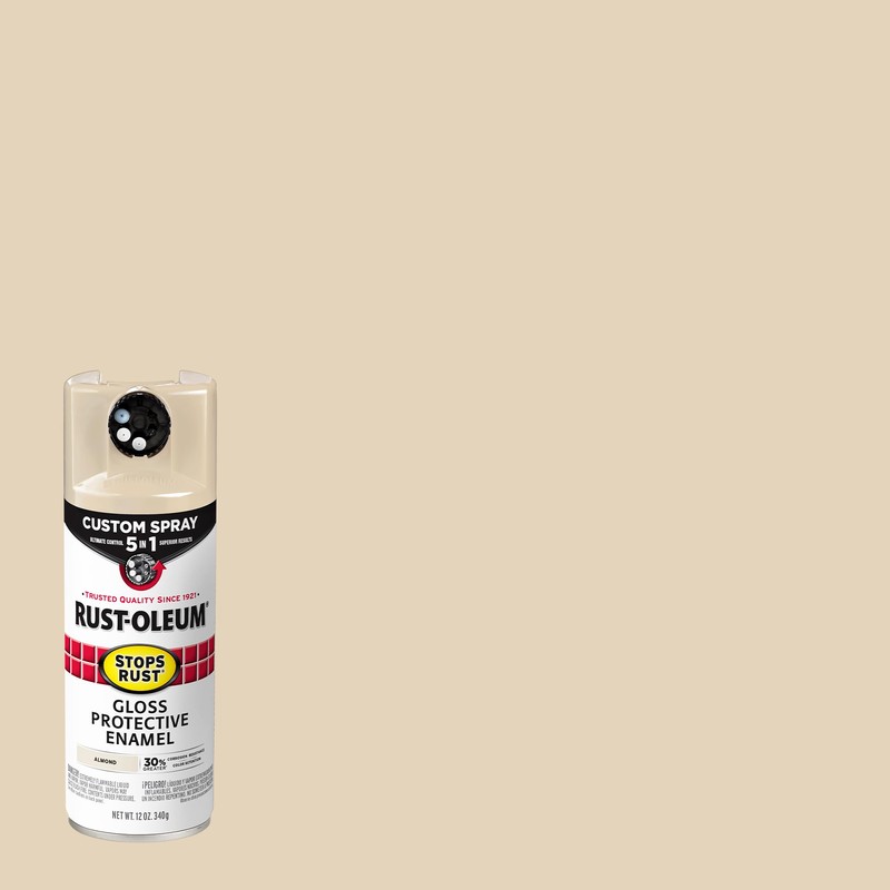 Rust-Oleum 376900-6PK Stops Rust Custom Spray 5-in-1 Spray Paint, 12