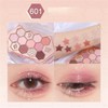 YAYAMIYA Cute Honeycomb 12 Color Makeup Palette, Eye Shadow Palette,