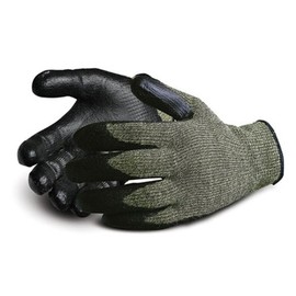Superior SCXNT Emerald CX Kevlar/Stainless Steel/Cordura Nylon String Knit Glove with Nitrile Coated Palm, Work, Cut Resistant, X-Large (Pack of 1 Pair)
