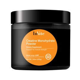 Invite Health Creatine Monohydrate Powder - Supports Healthy Muscle Function, Exercise Performance and Energy Metabolism - Creatine Monohydrate 5000 mg - 45 Servings (2-Pack)