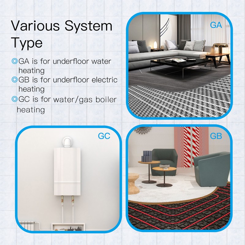 Smart Thermostat App Control Programmable WIFI Home Thermostat for Electric