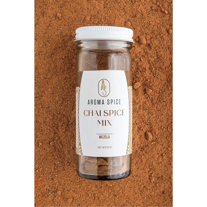Aroma Spice | Sazonador Gourmet Chai Spice Mix con Cardamomo,