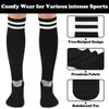Sarfel Youth Soccer Socks Black Soccer Socks Youth Boys Soccer