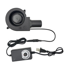 97 mm x 33 mm BBQ Air Mover Inflatable Small Blower Fan,Variable Speed Centrifugal Fan, for Barbecue,Camping,Printer,Waste Oil Furnace, Outdoor Cooking,Wood Stove,Fireplace