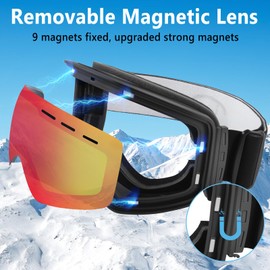 Ryaco Red Snow Sports Glasses