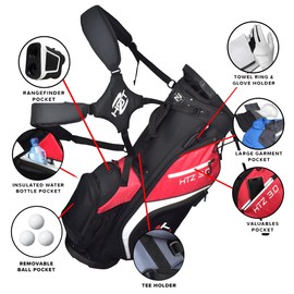 Hot-Z 3.0 14 Way Divider Golf Stand Bag