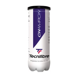 Tecnifibre Champion 3er Dose Tennisball, gelb, nosize