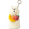 DECOLE ZCB-37468 Fruit Polar Bear, Approx. 1.0 x 1.1 x
