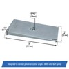 2" Wide Steel 4 Degree Shims Wedge for Pinion Angle