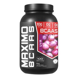 Bccas Maximo 1kg 100 Servicios Sabores Uva