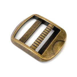 VersaKits - 8 hebillas de metal resistentes para escalera, hebilla de liberación ajustable de bronce de 1 pulgada para correa de cincha