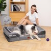 Comfort Expression Large Dog Beds Waterproof Orthopedic Foam Dog Sofa