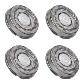 BSDLIET Classic 4Pack Replacement Shaver Head Blade For Palm Face and Head Shaver,Compatible with Skull Shavers, for Pitbull Platinum Pro Shaver Blades