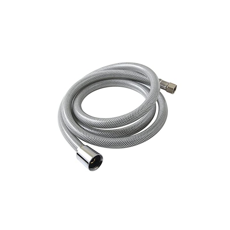 Kingston Brass KBSH601 60-Inch Kitchen Side Sprayer Hose, Gray/Polished Chrome