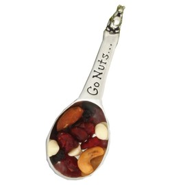 Basic Spirit Kitchen Décor Spoon - Home Decorative Scoop for Nut, Salt, Ice Ceram, Condiments, Coffee Bar Accessories