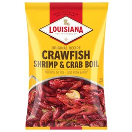 Louisiana Fish Fry, Crawfish, Crab & Shrimp Boil, 4.5 LB (Pack of 6)