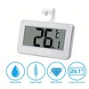 2 x Fridge Thermometer Digital Refrigerator Thermometer, Digital Waterproof Fridge