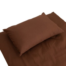 Solid Cover Series Pillow Case (17" x 24") Brown